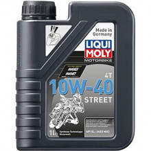 Масло LIQUI MOLY Motorbike 4T Street 10W-40 (HC-синтетическое) 1л.