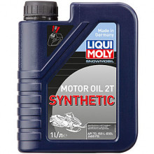 Масло LIQUI MOLY Snowmobil Motoroil 2T Synthetic (синтетическое) для снегоходов 1л.