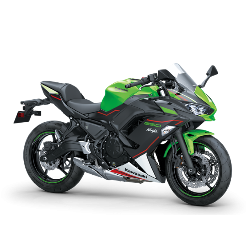 Мотоцикл KAWASAKI Ninja 400 2023, Зеленый